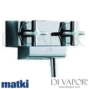 Matki EX17-X Elixir Modern Cross Exposed Single Outlet Shower Mixer Spare Parts